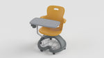 Haskell Education Ethos Series Mobile Chair with Work Surface, Storage Base and Cup Holder 18