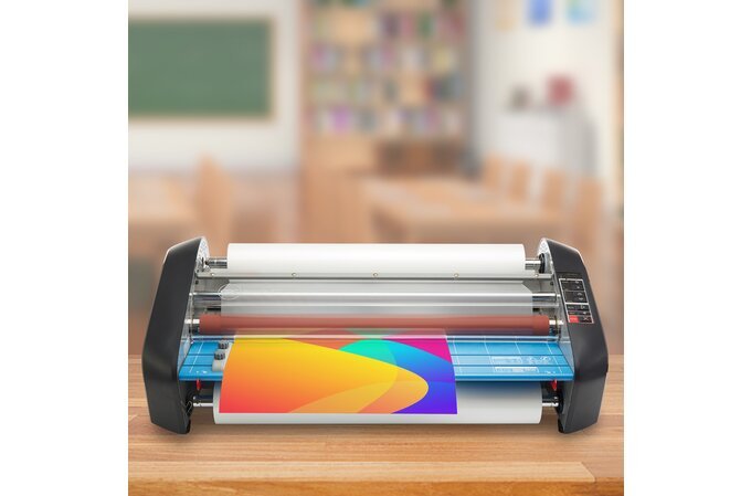GBC HeatSeal Pinnacle 27 Standard Thermal Roll Laminator, 27" Width, 8-10 Min Warm-Up (1701700A) - SchoolOutlet