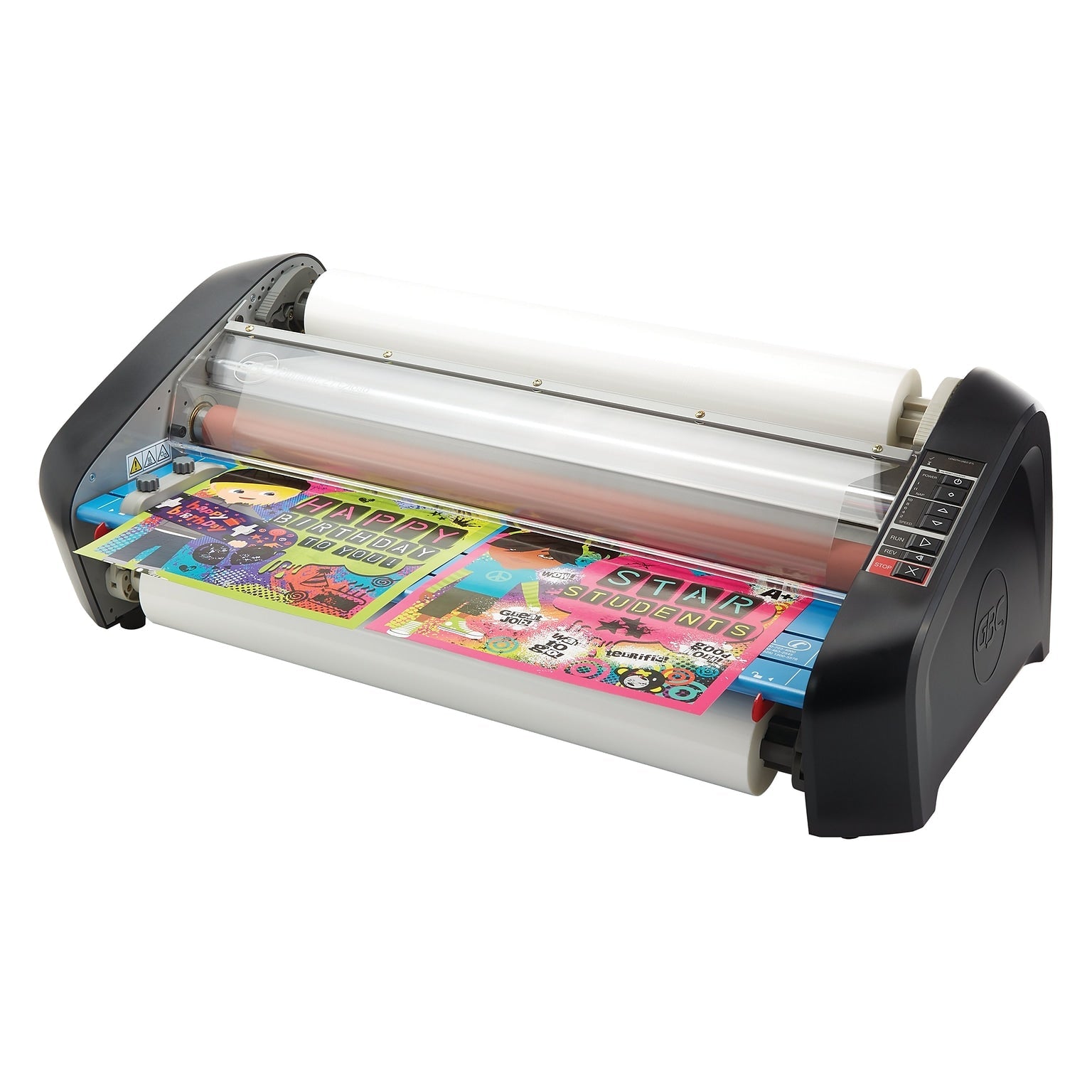 GBC HeatSeal Pinnacle 27 EZ Load Thermal Roll Laminator, 27" Width, 8-10 Min Warm-Up (1701720EZA) - SchoolOutlet