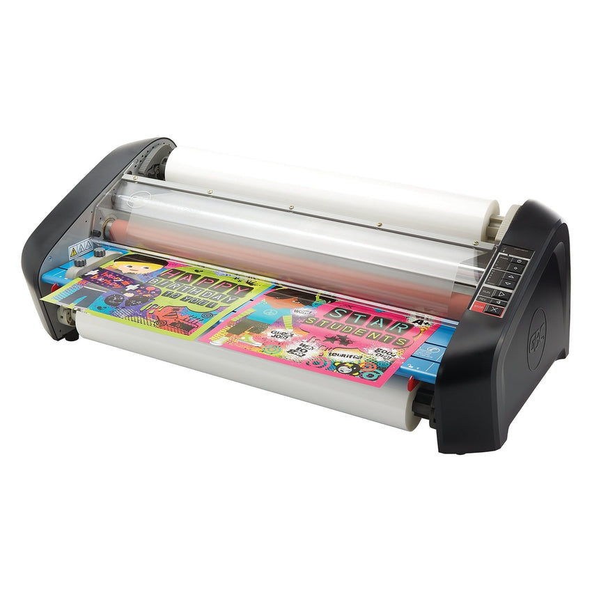 GBC HeatSeal Pinnacle 27 EZ Load Thermal Roll Laminator, 27" Width, 8-10 Min Warm-Up (1701720EZA) - SchoolOutlet
