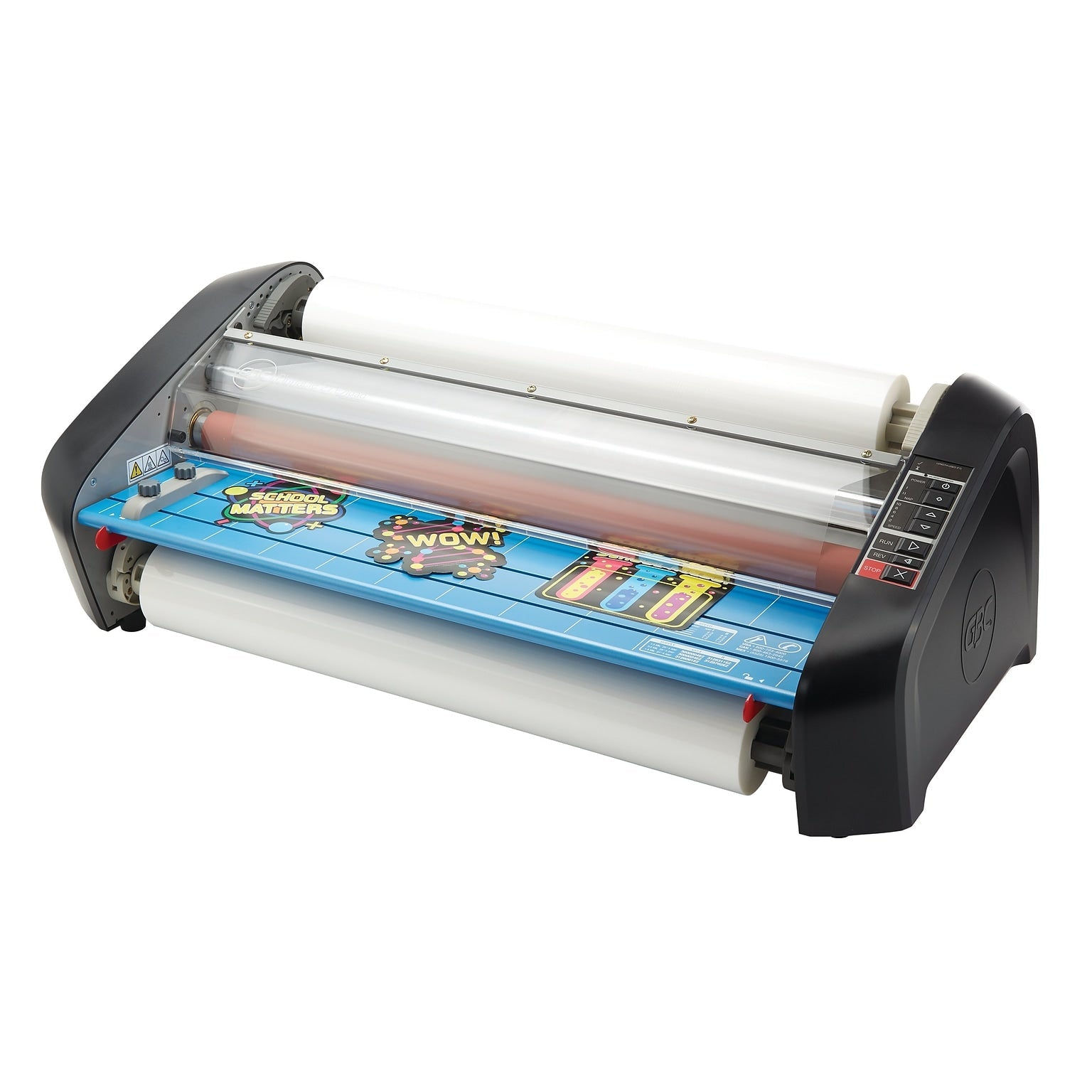 GBC HeatSeal Pinnacle 27 EZ Load Thermal Roll Laminator, 27" Width, 8-10 Min Warm-Up (1701720EZA) - SchoolOutlet