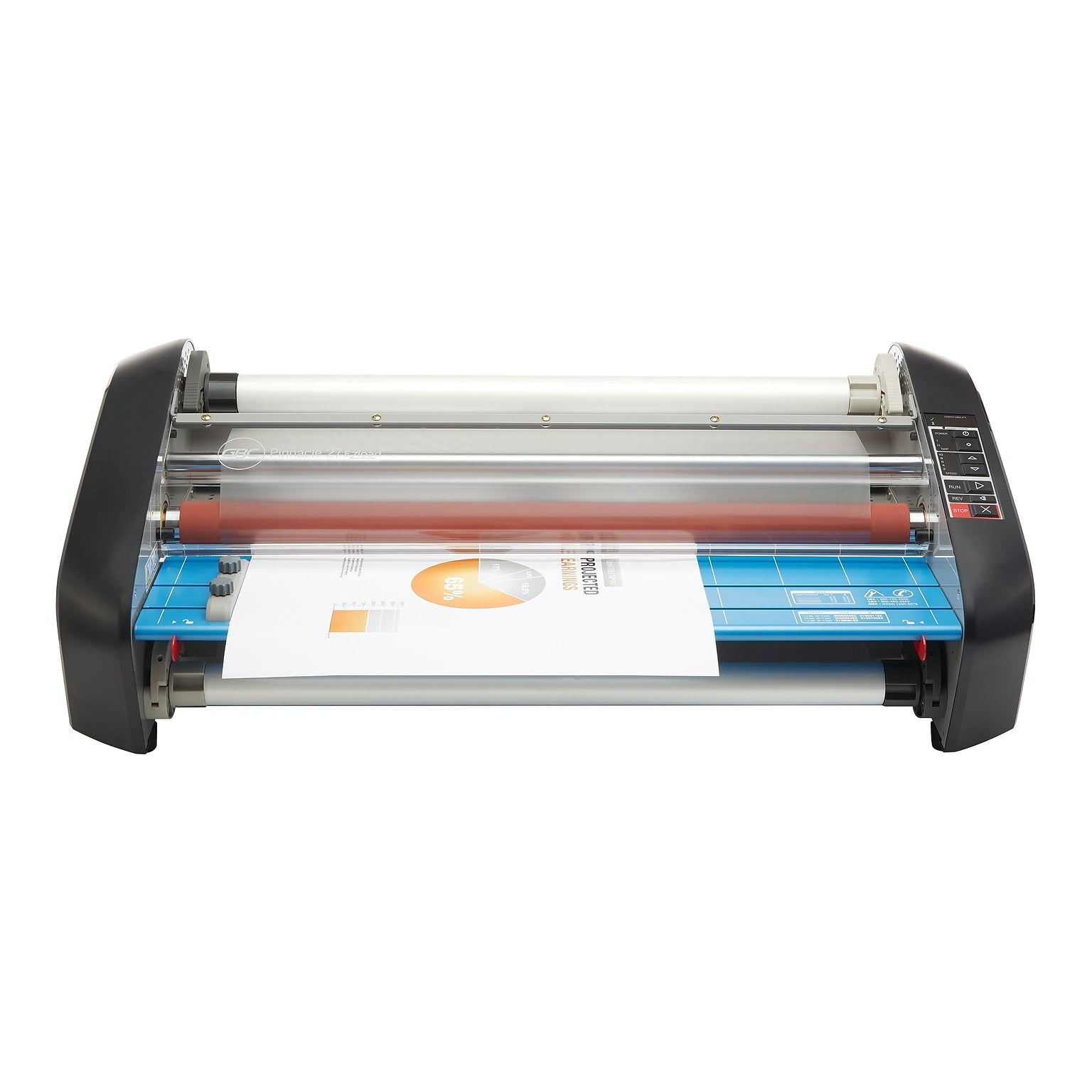 GBC HeatSeal Pinnacle 27 EZ Load Thermal Roll Laminator, 27" Width, 8-10 Min Warm-Up (1701720EZA) - SchoolOutlet