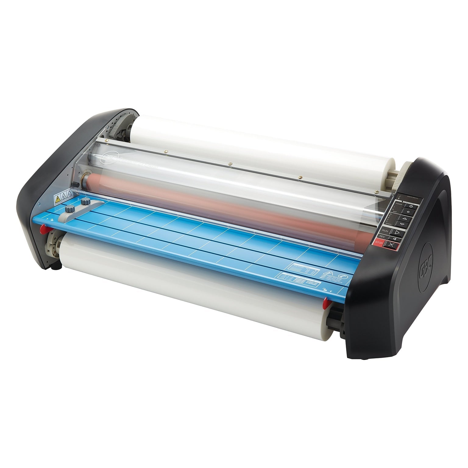 GBC HeatSeal Pinnacle 27 EZ Load Thermal Roll Laminator, 27" Width, 8-10 Min Warm-Up (1701720EZA) - SchoolOutlet