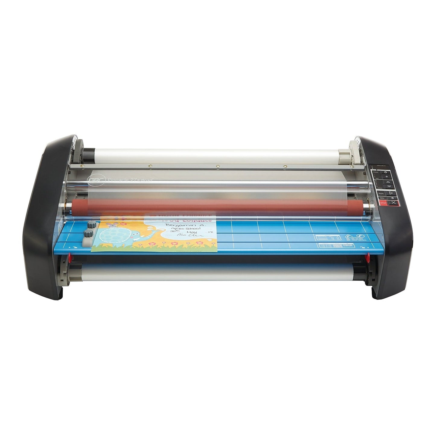 GBC HeatSeal Pinnacle 27 EZ Load Thermal Roll Laminator, 27" Width, 8-10 Min Warm-Up (1701720EZA) - SchoolOutlet