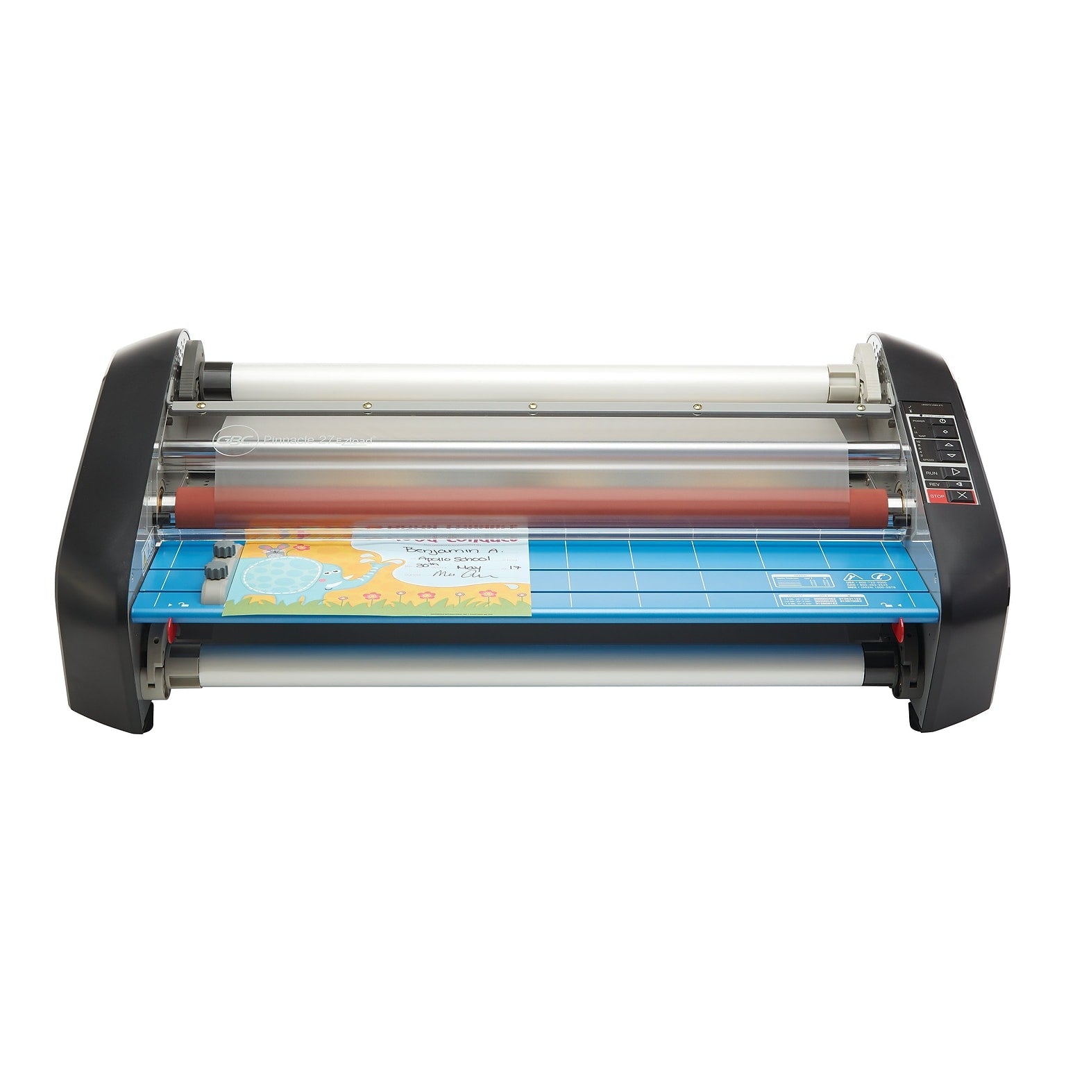 GBC HeatSeal Pinnacle 27 EZ Load Thermal Roll Laminator, 27" Width, 8-10 Min Warm-Up (1701720EZA) - SchoolOutlet