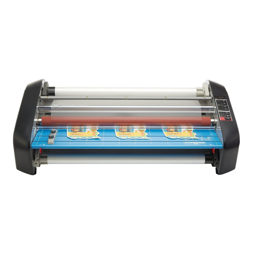 GBC HeatSeal Pinnacle 27 EZ Load Thermal Roll Laminator, 27" Width, 8-10 Min Warm-Up (1701720EZA) - SchoolOutlet
