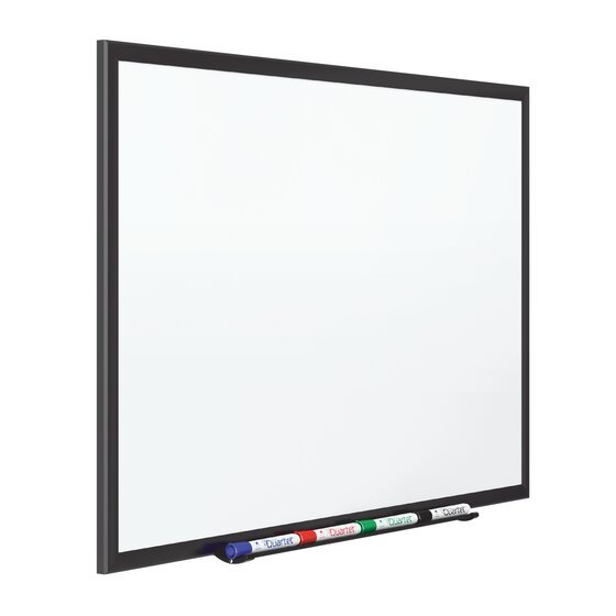 Quartet Classic DuraMax Magnetic Whiteboard, 72" x 48", Silver Aluminum Frame (2547) - SchoolOutlet