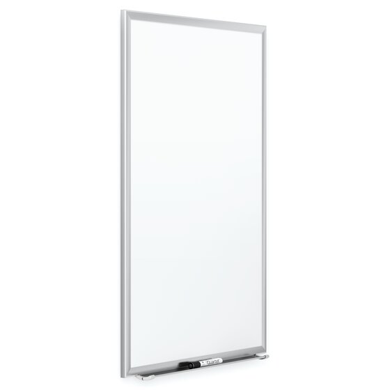 Quartet Classic DuraMax Magnetic Whiteboard, 72" x 48", Silver Aluminum Frame (2547) - SchoolOutlet