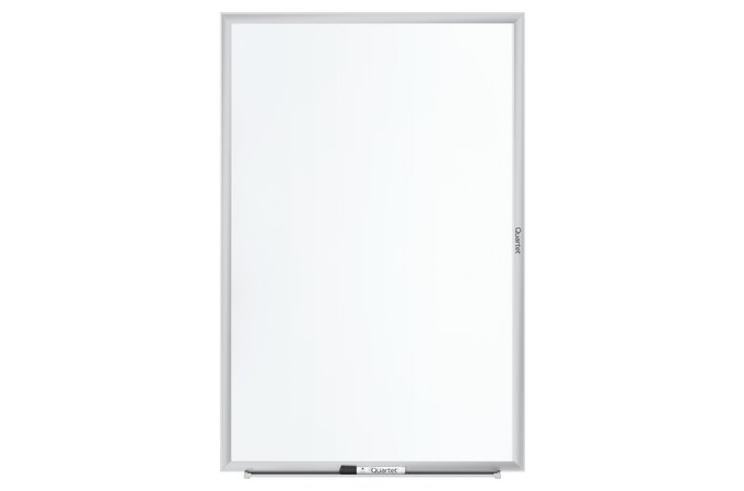 Quartet Classic Nano - Clean Magnetic Dry - Erase Board Aluminum Frame - 36"W x 24"H (SM533) - SchoolOutlet