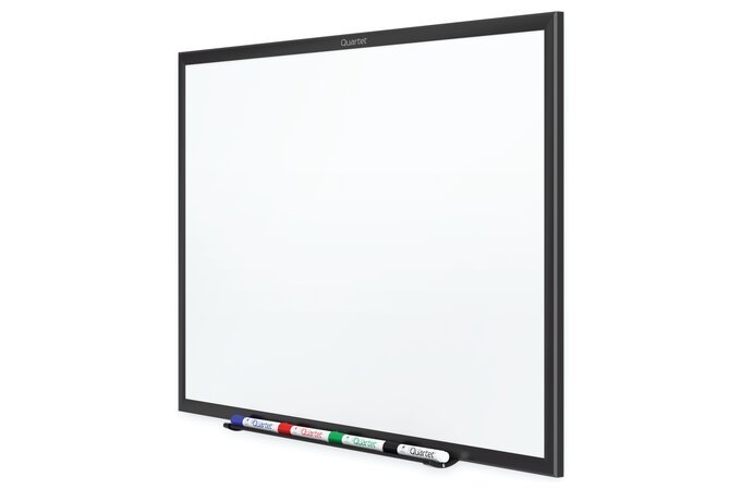 Quartet Classic Nano - Clean Magnetic Dry - Erase Board Aluminum Frame - 72"W x 48"H (SM537) - SchoolOutlet