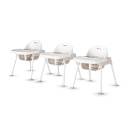 Foundations - Secure Sitter Tip & Slip Proof Feeding Chair, 11" Seat Height - Pack of 3 (FOU-4631247)