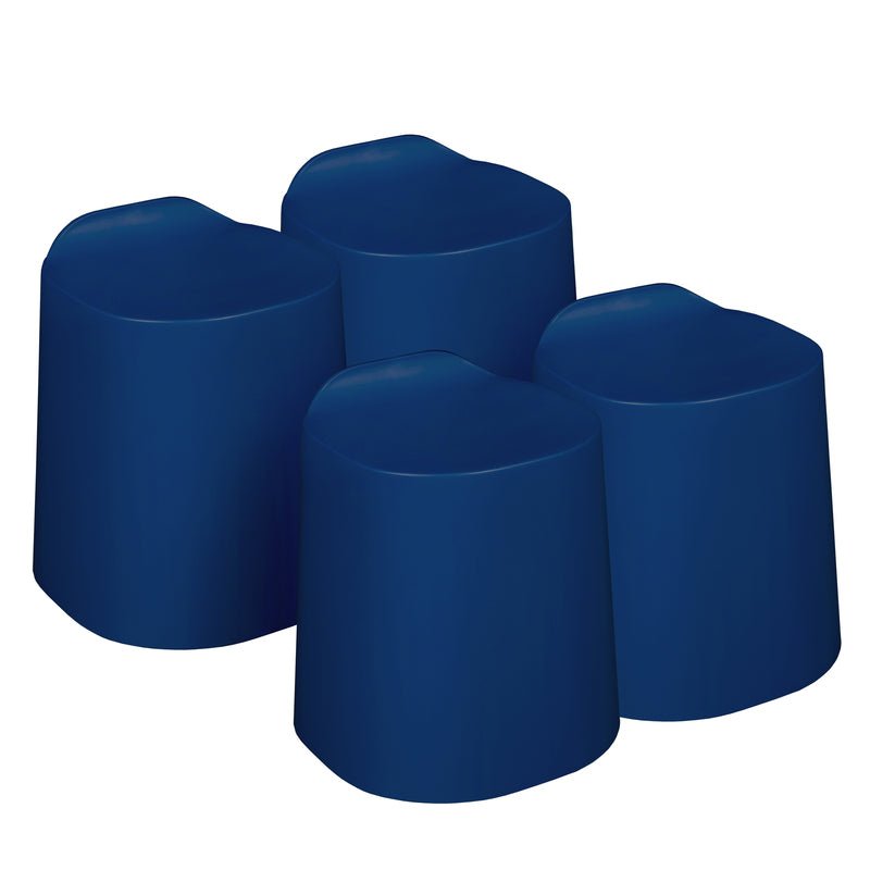 Regency Dott Plastic Stackable Stool (Pack of 4) - SchoolOutlet