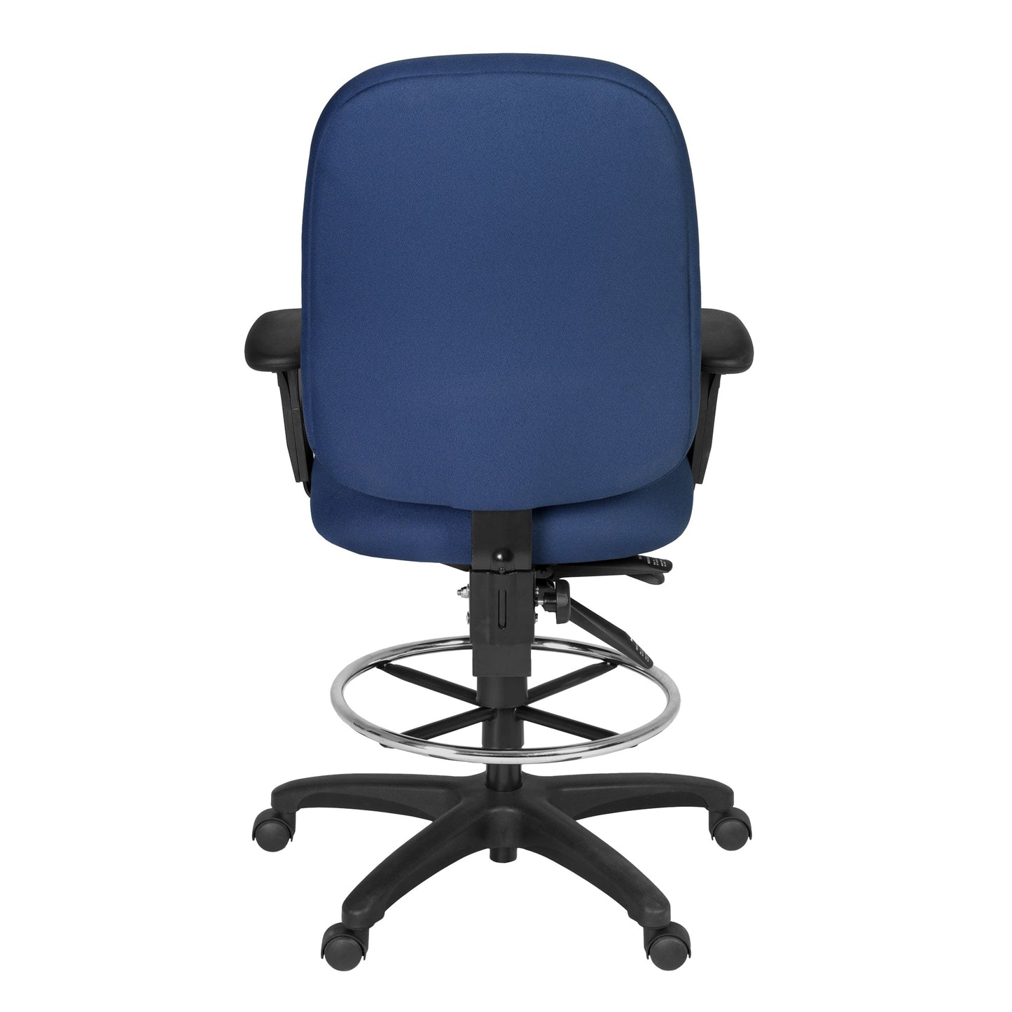 Regency Comfort Series High - Back Multifunctional Fabric Computer Task Chair with Adjustable Arms (125) - SchoolOutlet