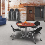 Regency Rico Classroom Training Stack Chair Armless - 11 Pack - (REG - 305 - 11PK) - SchoolOutlet