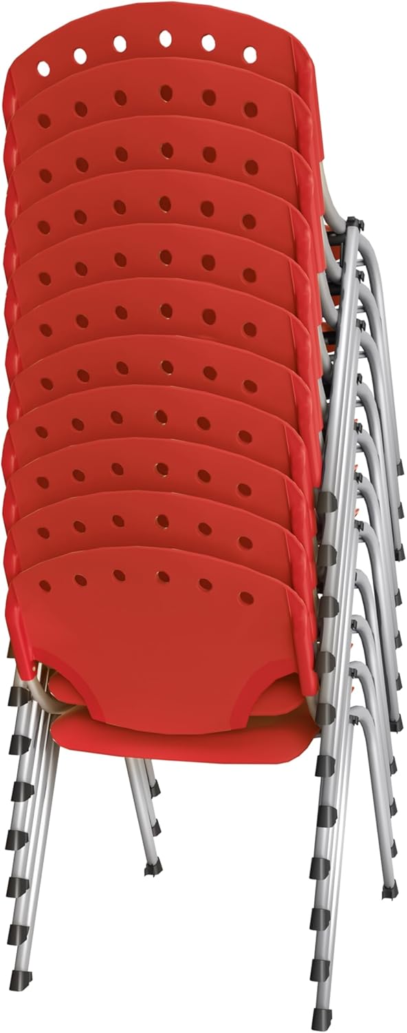Regency Rico Classroom Training Stack Chair Armless - 11 Pack - (REG - 305 - 11PK) - SchoolOutlet