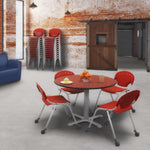 Regency Rico Classroom Training Stack Chair Armless - 11 Pack - (REG - 305 - 11PK) - SchoolOutlet