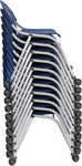 Regency Rico Classroom Training Stack Chair Armless - 11 Pack - (REG - 305 - 11PK) - SchoolOutlet