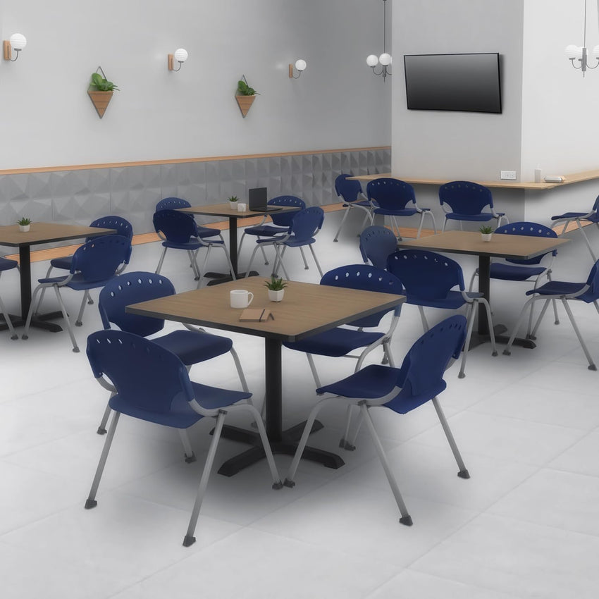 Regency Rico Classroom Training Stack Chair Armless - 11 Pack - (REG - 305 - 11PK) - SchoolOutlet