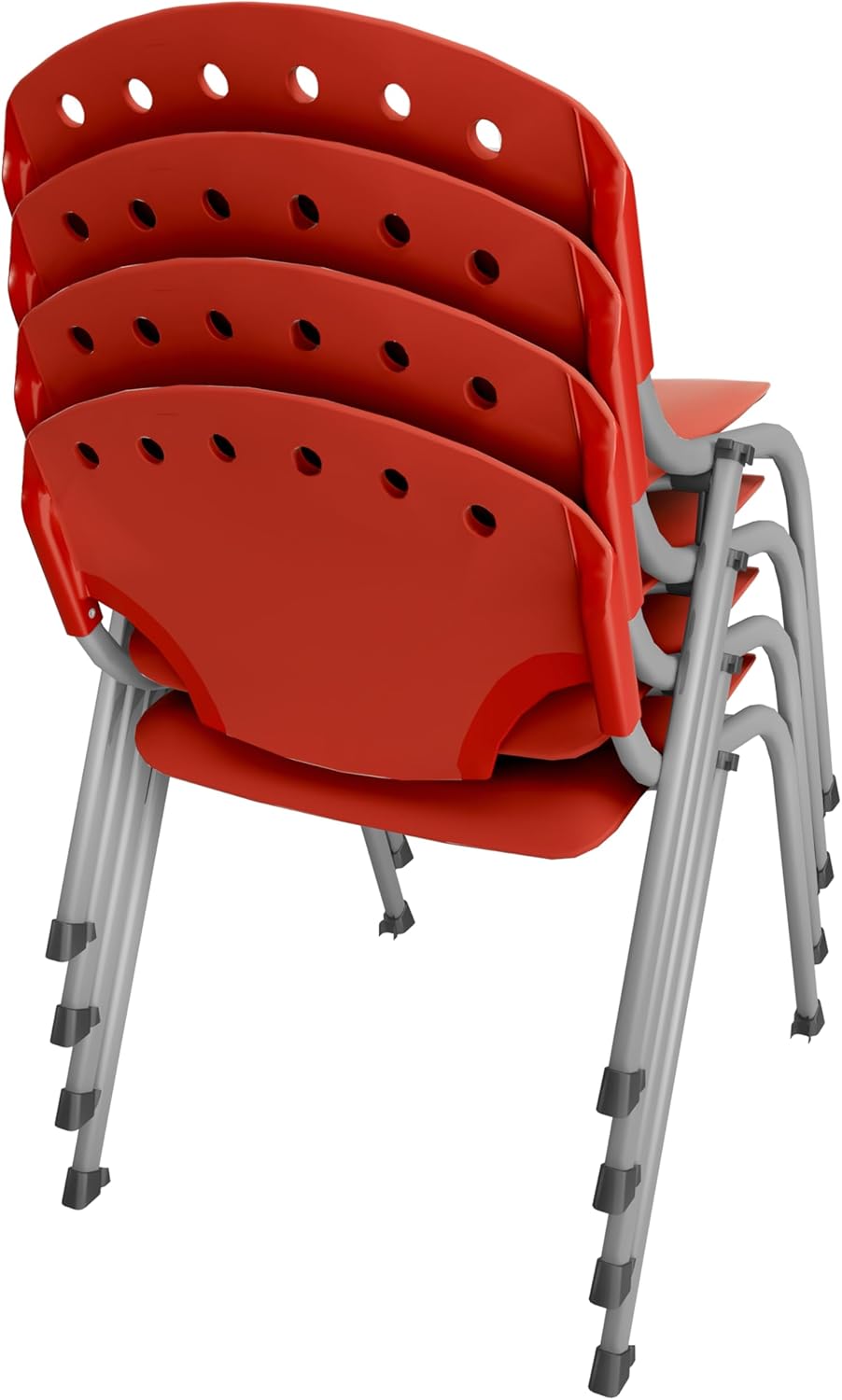 Regency Rico Classroom Training Stack Chair Armless - 4 Pack - (REG - 305 - 4PK) - SchoolOutlet