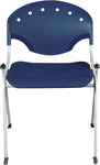 Regency Rico Classroom Training Stack Chair Armless - 4 Pack - (REG - 305 - 4PK) - SchoolOutlet