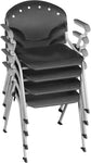 Regency Rico Classroom Training Stack Chair with Arms - 4 Pack - (REG - 306 - 4PK) - SchoolOutlet
