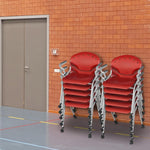 Regency Rico Classroom Training Stack Chair with Arms - 11 Pack - (REG - 306 - 11PK) - SchoolOutlet