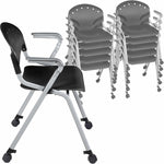 Regency Rico Classroom Training Stack Chair with Arms - 11 Pack - (REG - 306 - 11PK) - SchoolOutlet