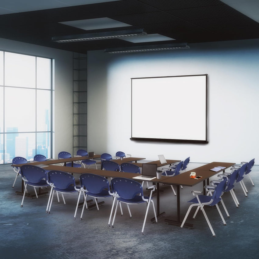 Regency Rico Classroom Training Stack Chair with Arms - 4 Pack - (REG - 306 - 4PK) - SchoolOutlet