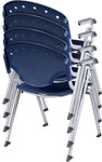Regency Rico Classroom Training Stack Chair with Arms - 4 Pack - (REG - 306 - 4PK) - SchoolOutlet