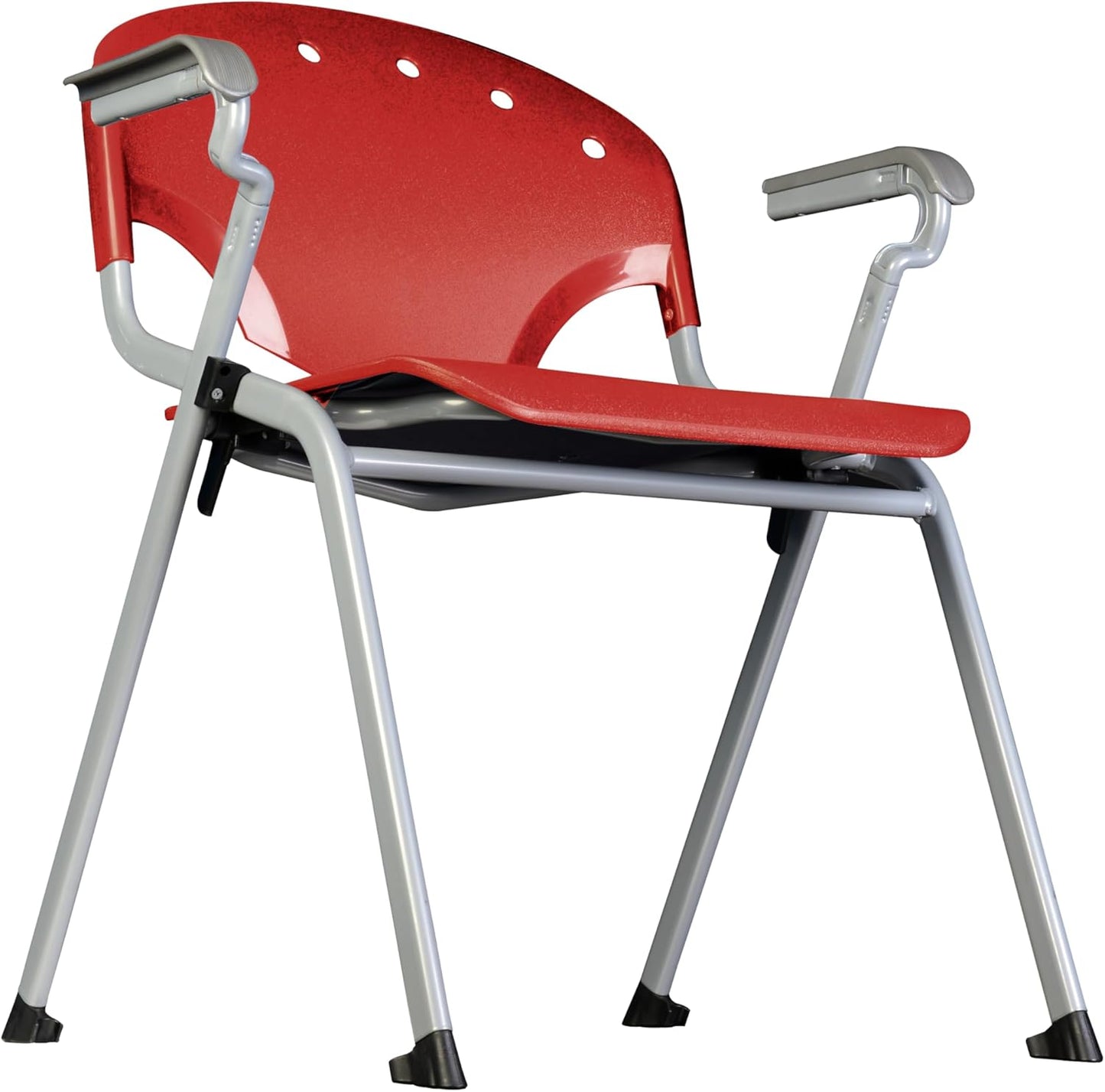 Regency Rico Classroom Training Stack Chair with Arms - 4 Pack - (REG - 306 - 4PK) - SchoolOutlet