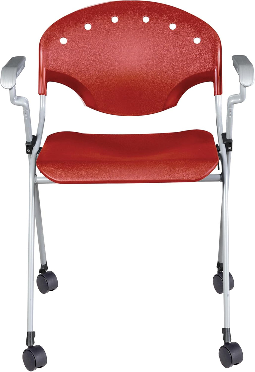 Regency Rico Classroom Training Stack Chair with Arms - 4 Pack - (REG - 306 - 4PK) - SchoolOutlet