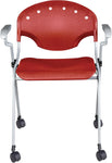 Regency Rico Classroom Training Stack Chair with Arms - 4 Pack - (REG - 306 - 4PK) - SchoolOutlet