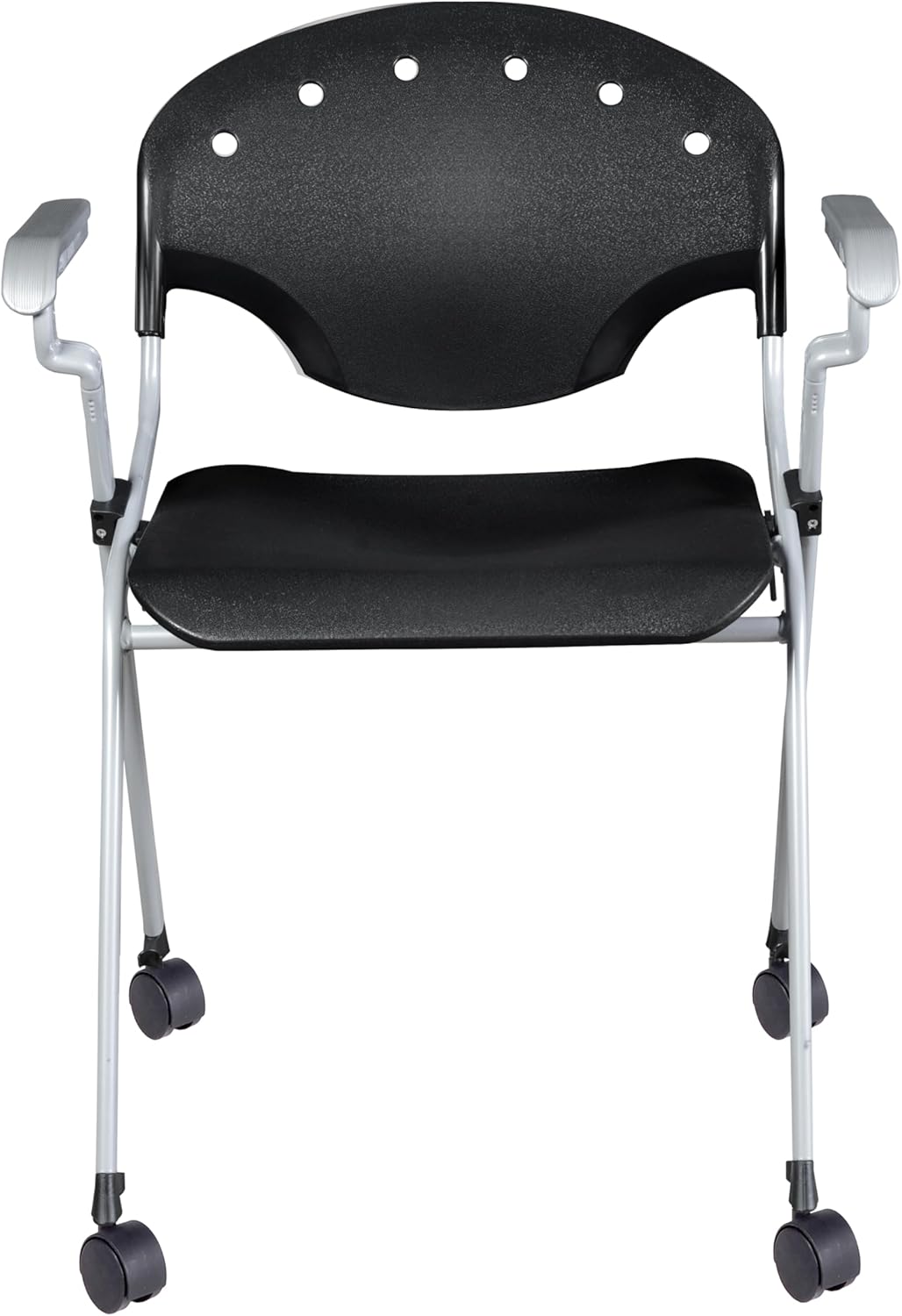 Regency Rico Classroom Training Stack Chair with Arms - 4 Pack - (REG - 306 - 4PK) - SchoolOutlet