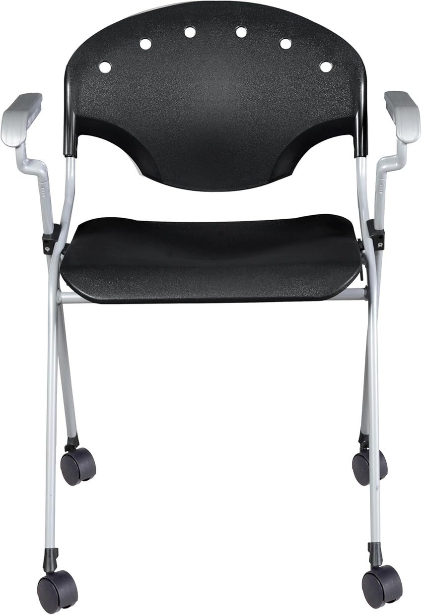 Regency Rico Classroom Training Stack Chair with Arms - 4 Pack - (REG - 306 - 4PK) - SchoolOutlet
