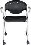 Regency Rico Classroom Training Stack Chair with Arms - 4 Pack - (REG - 306 - 4PK) - SchoolOutlet
