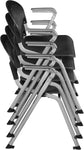 Regency Rico Classroom Training Stack Chair with Arms - 4 Pack - (REG - 306 - 4PK) - SchoolOutlet