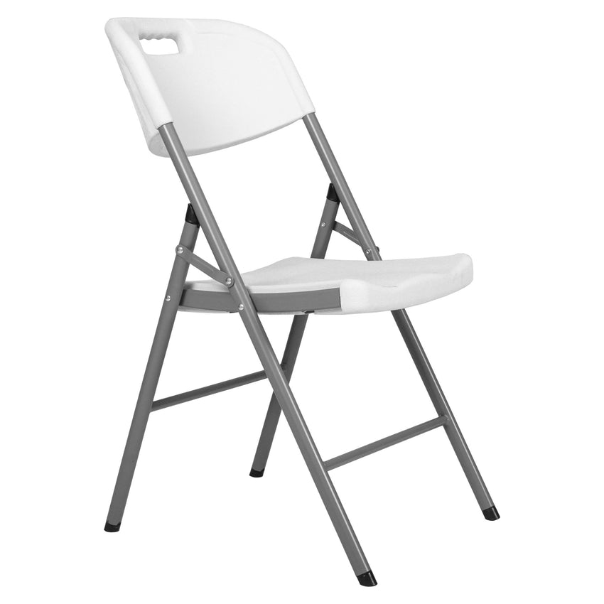 Regency Trestle Folding Chair 17"W x 20"D x 34"H (REG-4200WH) - SchoolOutlet