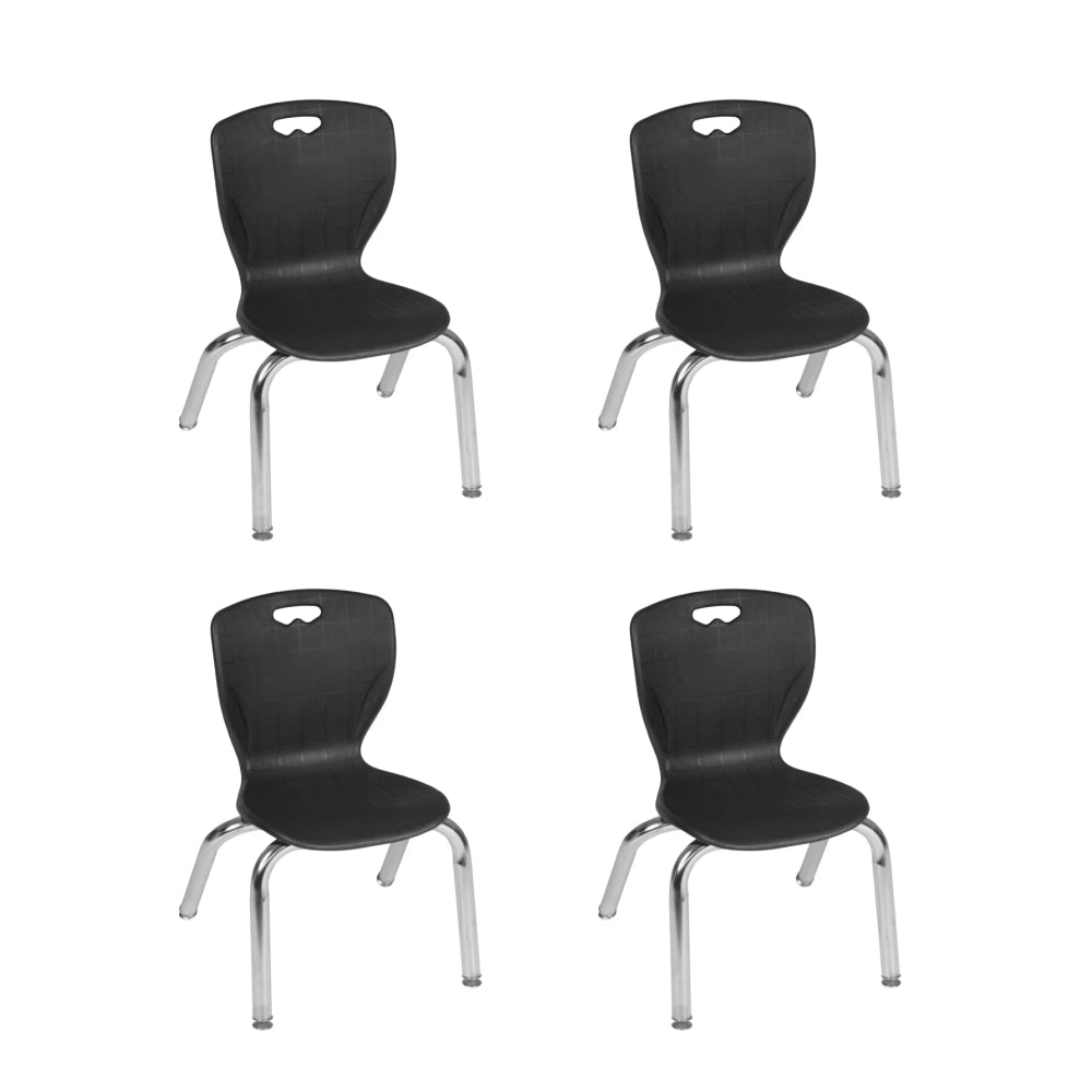 Regency Andy School Stack Chair 12" Seat Height for Preschool to Kindergarten Age Students - SchoolOutlet