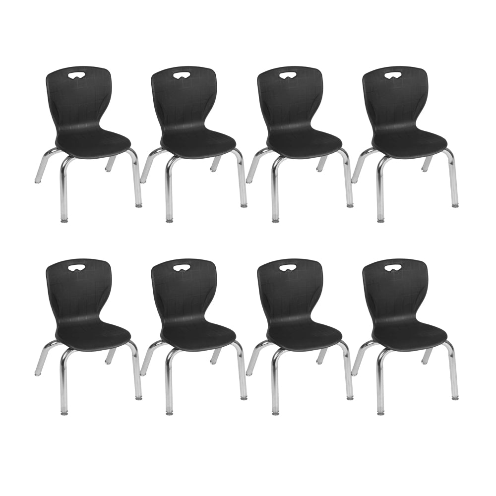 Regency Andy School Stack Chair 12" Seat Height for Preschool to Kindergarten Age Students - SchoolOutlet
