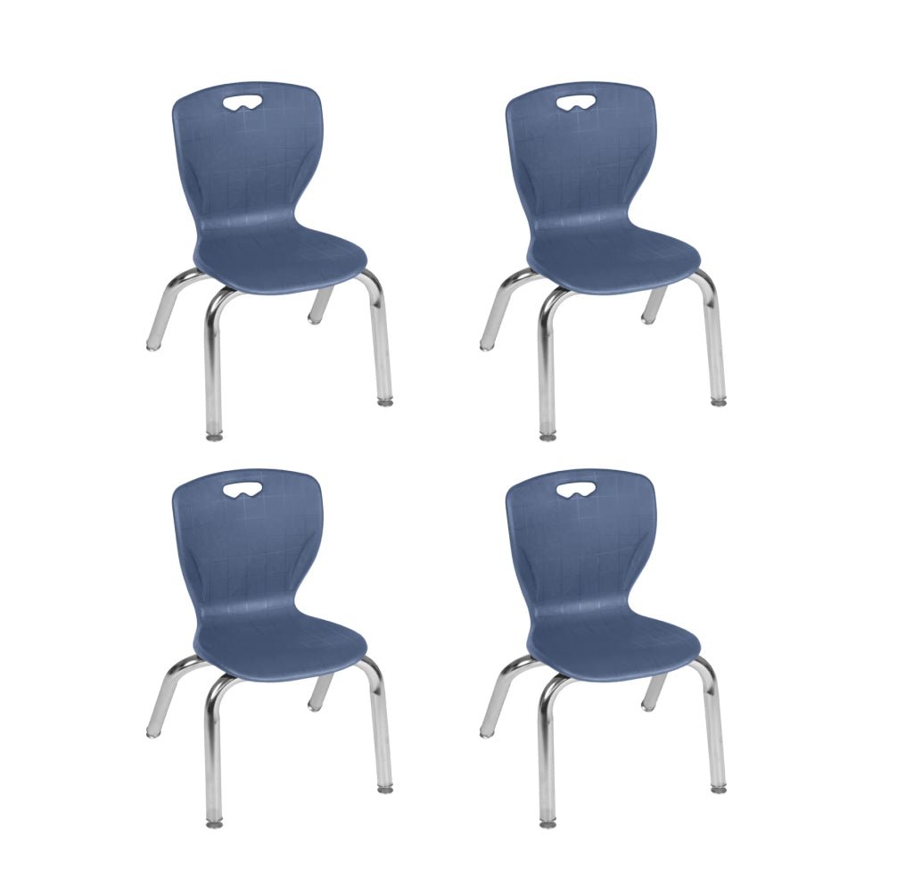Regency Andy School Stack Chair 12" Seat Height for Preschool to Kindergarten Age Students - SchoolOutlet