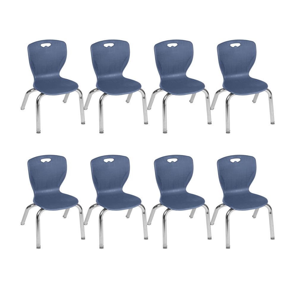 Regency Andy School Stack Chair 12" Seat Height for Preschool to Kindergarten Age Students - SchoolOutlet