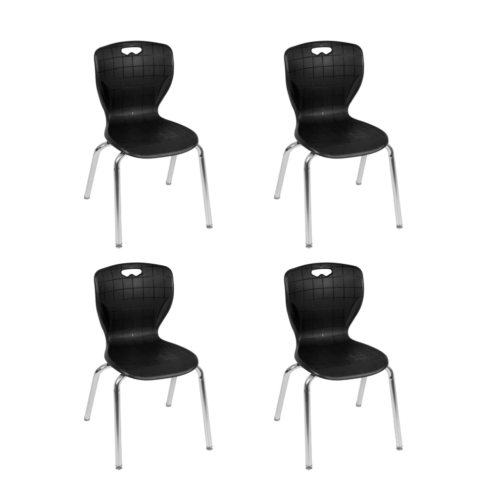 Regency Andy School Stack Chair 18" Seat Height for 5th Grade - Adult Students - SchoolOutlet