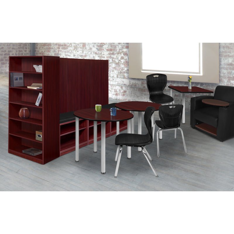 Regency Andy School Stack Chair 18" Seat Height for 5th Grade - Adult Students - SchoolOutlet
