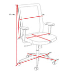 Regency Kodak Ergonomic Mesh Office Chair with Adjustable Lumbar Support and Personalized Arm Positioning 22