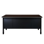 Regency Mesa Steel Double Pedestal Teacher's Office Desk with Center Drawer 60