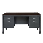 Regency Mesa Steel Double Pedestal Teacher's Office Desk 60