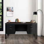Regency Mesa Steel Double Pedestal Teacher's Office Desk 60