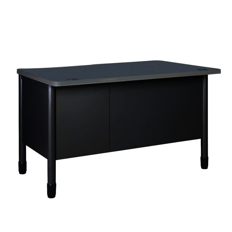 Regency Mesa Steel Single Pedestal Teacher's Office Desk 48" x 30" (REG - 66348SPCD) - SchoolOutlet
