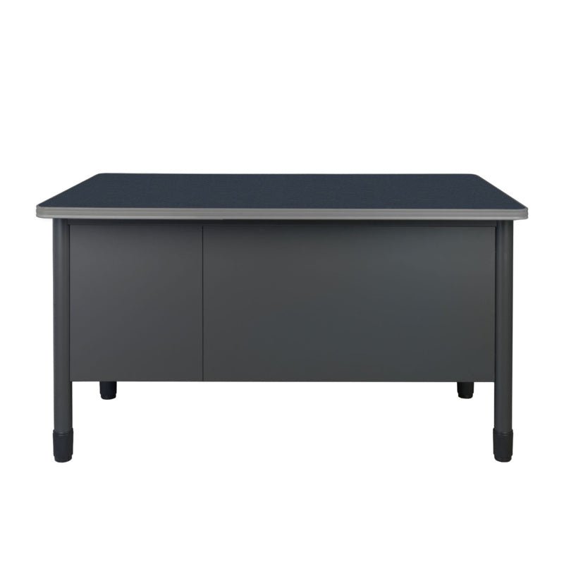 Regency Mesa Steel Single Pedestal Teacher's Office Desk 48" x 30" (REG - 66348SPCD) - SchoolOutlet