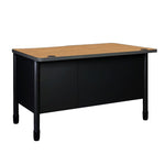 Regency Mesa Steel Single Pedestal Teacher's Office Desk 48